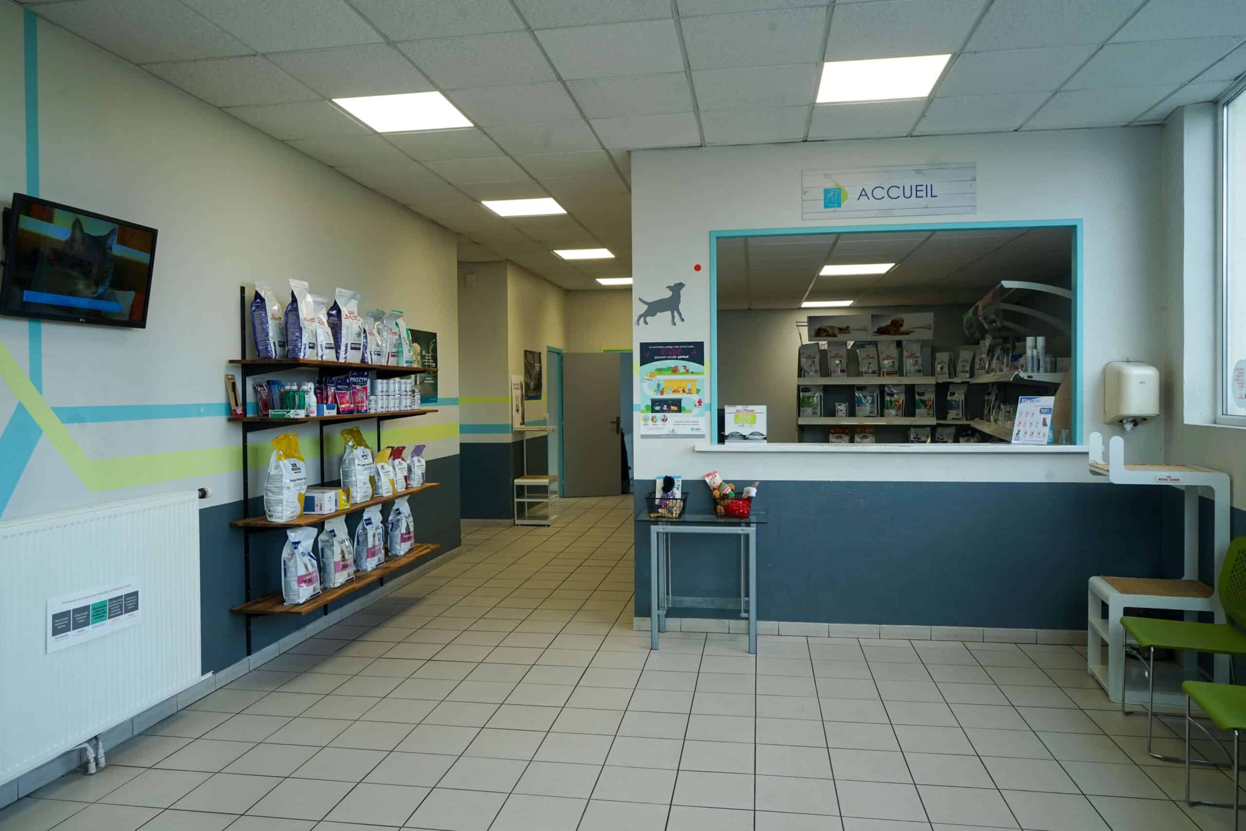 Accueil clinique veterinaire